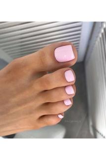 Nail Art Pembe Ayak Takma Tırnak Seti