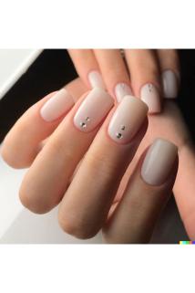 Nail Art Kristal Taşlı Takma Tırnak